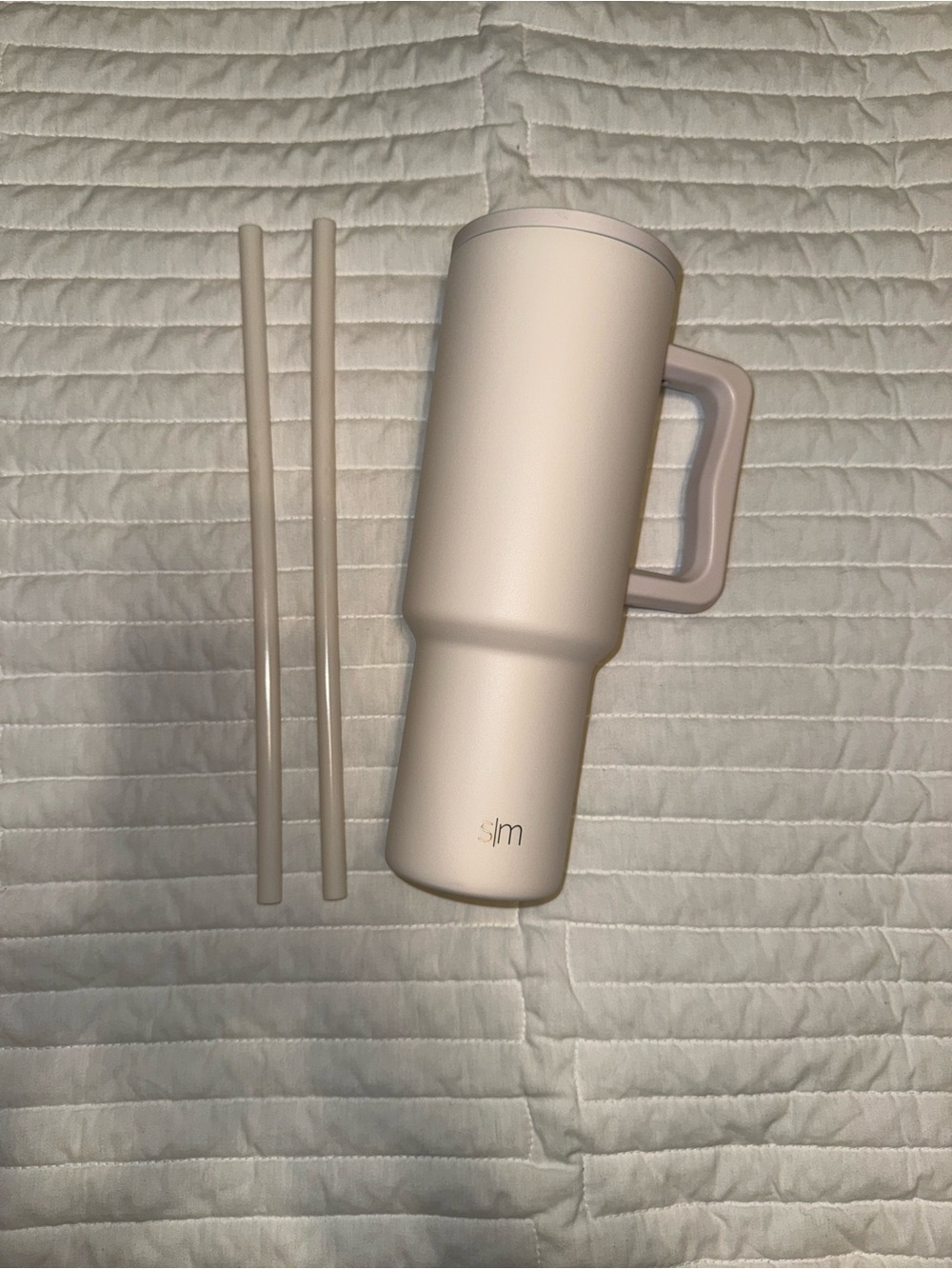White/Cream S|M Tumbler - 40oz